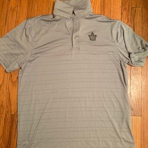 maple leafs golf shirt